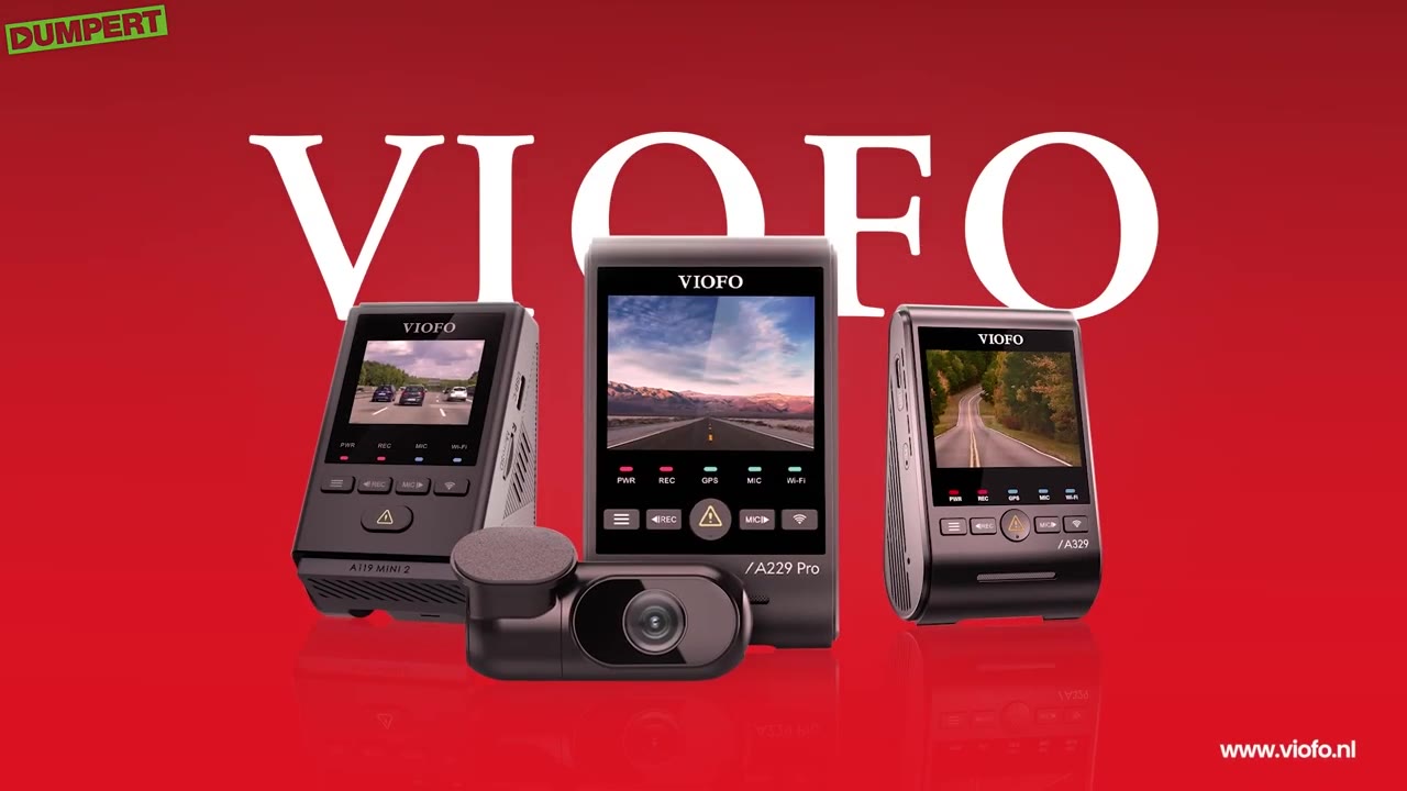 Viofo – Dashcam compilatie bumper